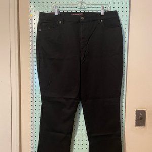Gloria Vanderbilt Plus Sized Black Jeans - New with Tags